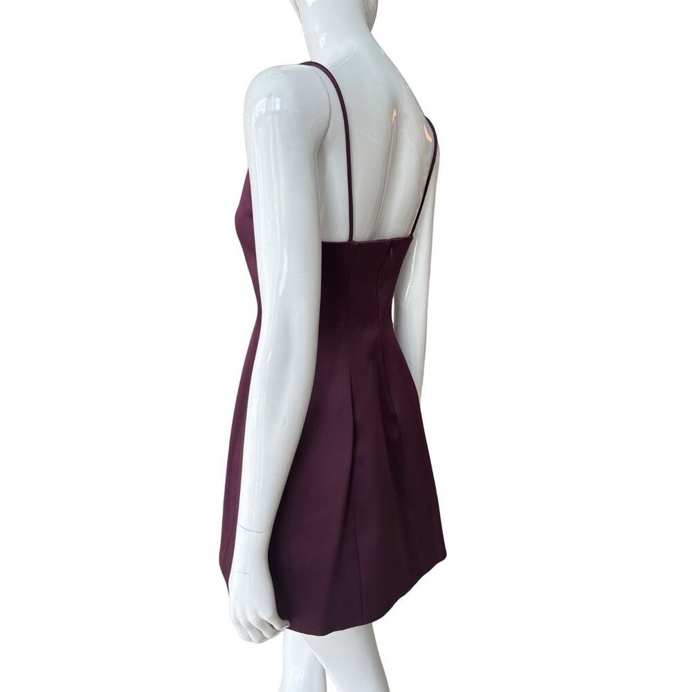 Marc Jacobs Mini Satin Tulip Dress 2 XS S - Picture 4 of 9